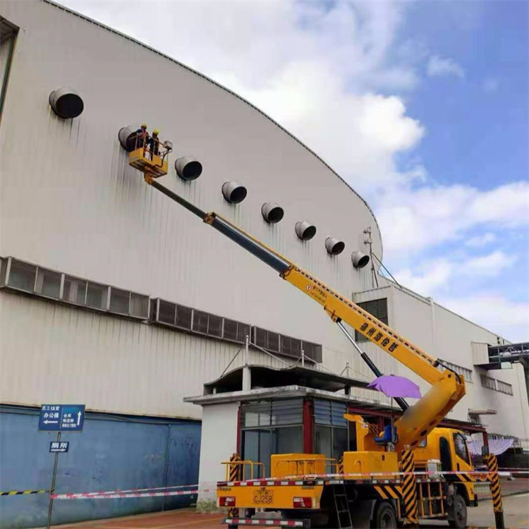 宁波海曙高空作业车出租服务：专业广告牌安装解决方案